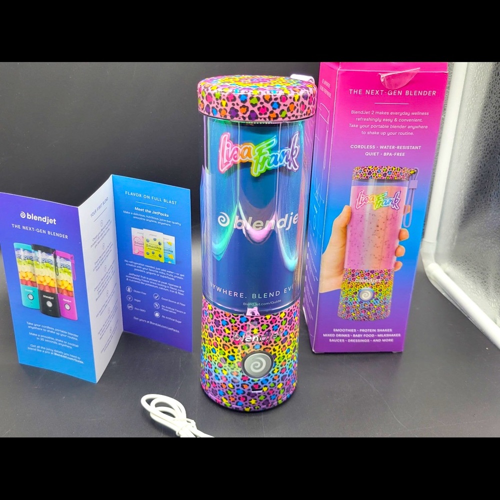 Lisa Frank Leopard Blendjet blender, Brand NEW!!!